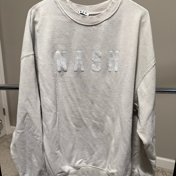 Cream NASH crewneck - Picture 1 of 3